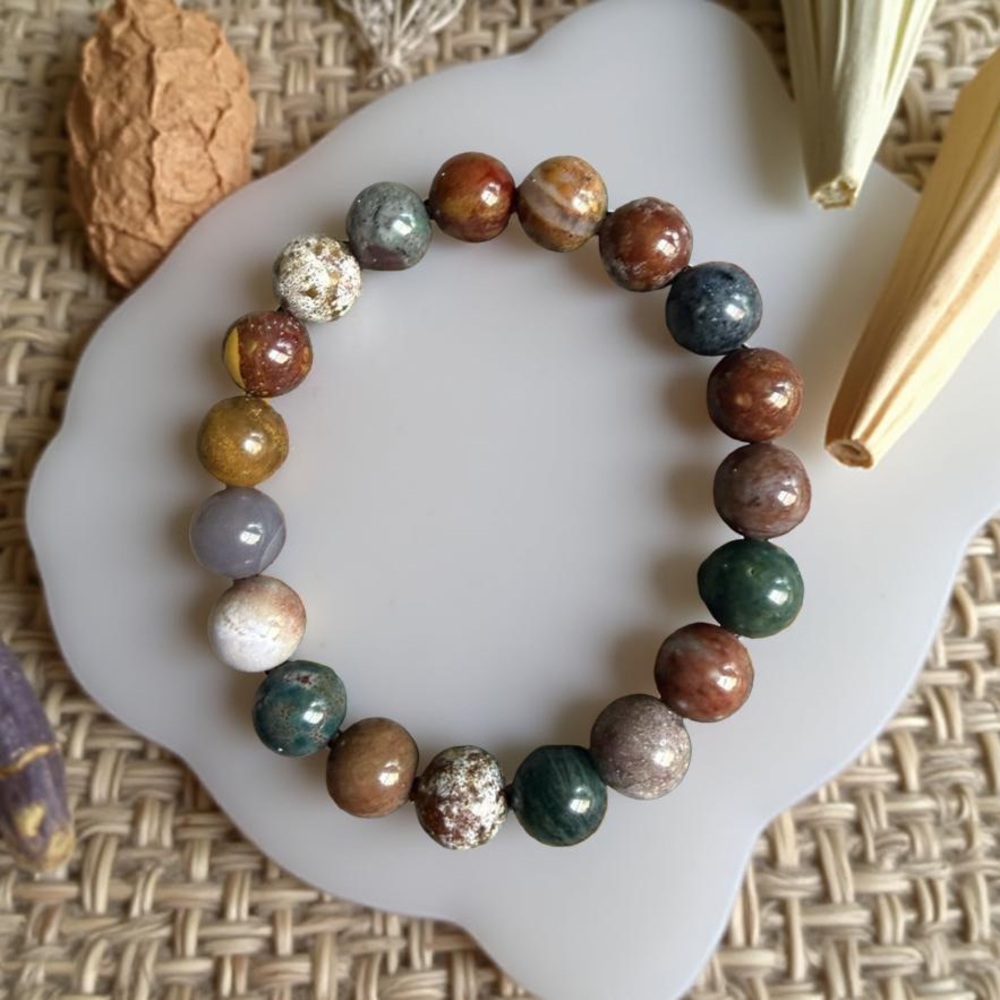 10mm Ocean Jasper Bracelet 🌊